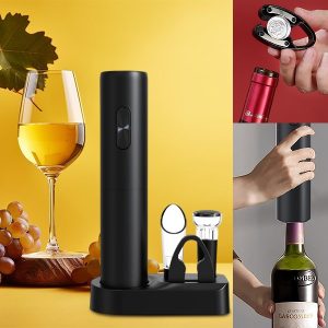 5 in 1 elektrische wijnopener set | VINOCORK