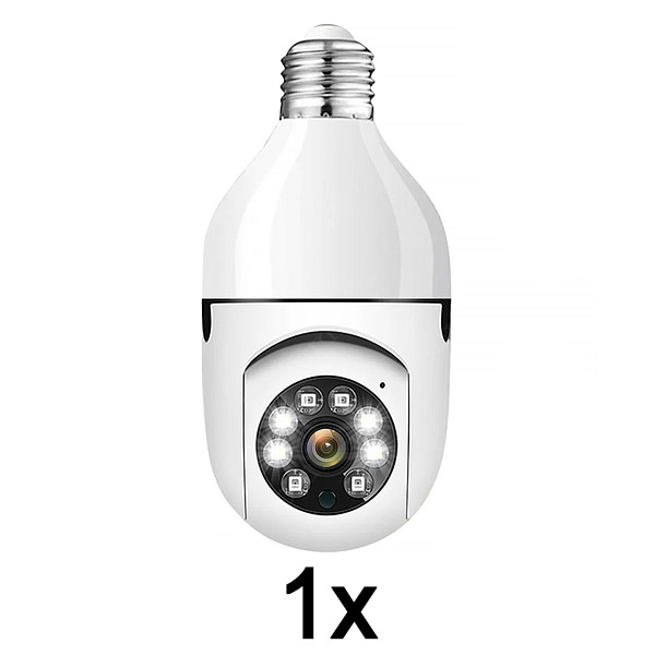 1x Slimme beveiligingslamp camera | BULBCAM