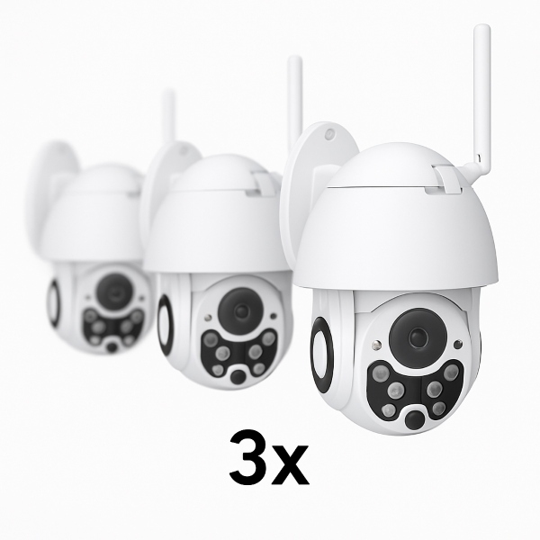 3x Draadloze camera voor binnen en buiten | DIGICAM