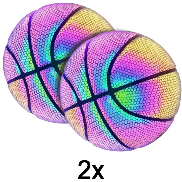 2x Gloeiende basketbal | FLASHBALL