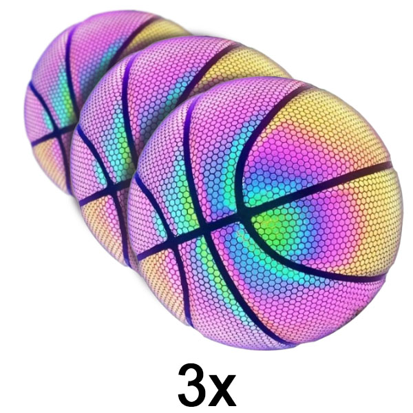 3x Gloeiende basketbal | FLASHBALL