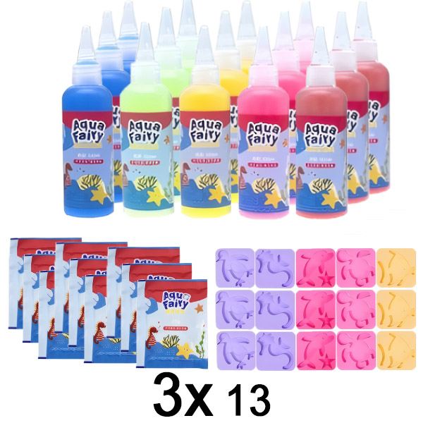 3x Kids water toy maker kit (13 stuks) | GELPLI