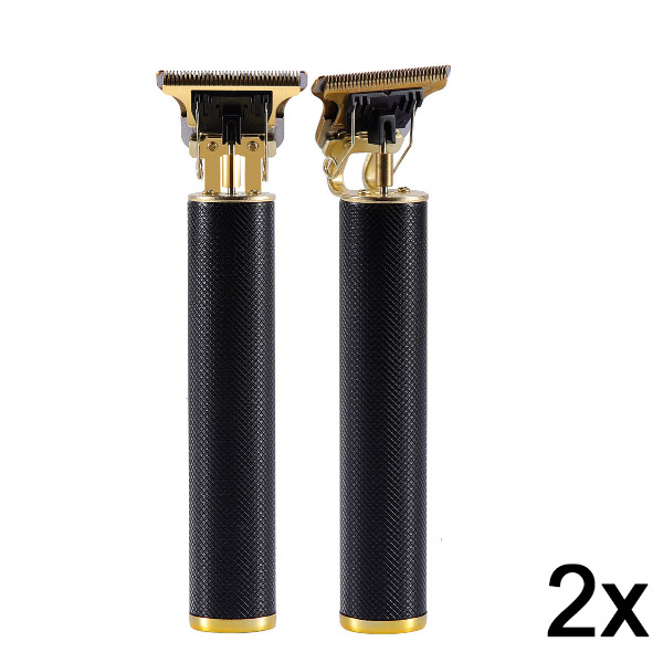 2x Elektrische trimmer met T-mes GRITSY