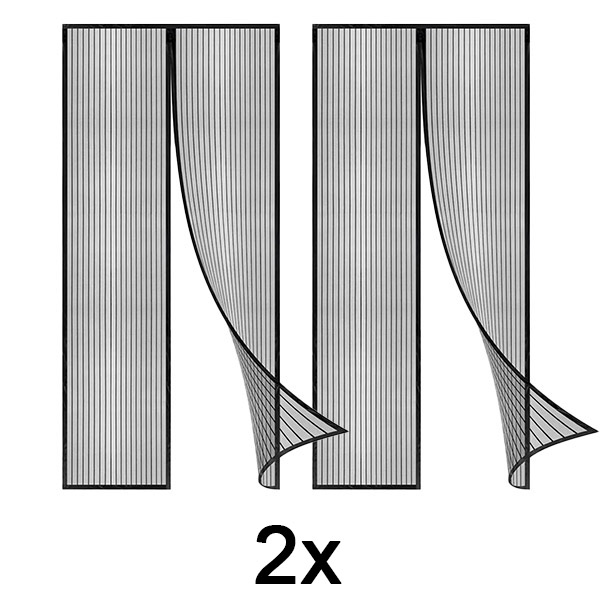 2x Magnetisch muskietennet | INSECTPROTECT