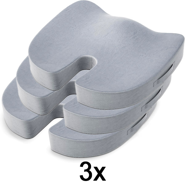 3x Ergonomisch zitkussen MAXICOMFORT