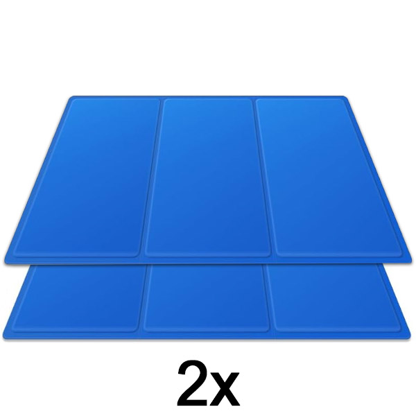 2x Koelmat voor huisdieren – 90 x 50 cm, geen elektriciteit of water nodig | PAWCHILL