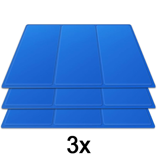 3x Koelmat voor huisdieren – 90 x 50 cm, geen elektriciteit of water nodig | PAWCHILL