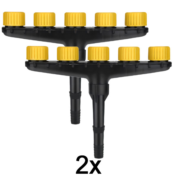 2x Meerkopslangsproeier | SPRAYMASTER