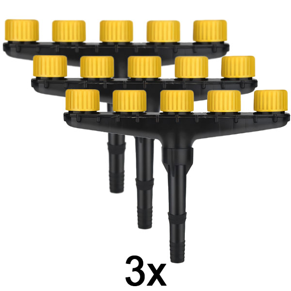 3x Meerkopslangsproeier | SPRAYMASTER