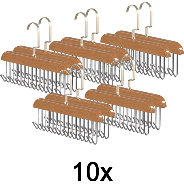 5x Antislip kapstok met 8 haken (2 stuks) | OCTAHANGER