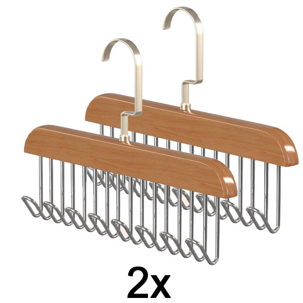 1x Antislip kapstok met 8 haken (2 stuks) | OCTAHANGER