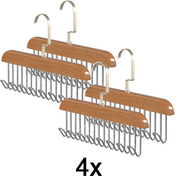 2x Antislip kapstok met 8 haken (2 stuks) | OCTAHANGER